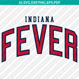 Indiana Fever Logo SVG Bundle | WNBA Vector Cricut