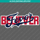Indiana Fever Logo SVG Bundle | WNBA Vector Cricut