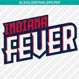 Indiana Fever Logo SVG Bundle | WNBA Vector Cricut