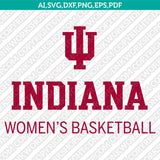 Indiana Hoosiers SVG Bundle | NCAA College Vector Cricut