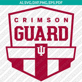 Indiana Hoosiers SVG Bundle | NCAA College Vector Cricut