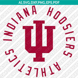 Indiana Hoosiers SVG Bundle | NCAA College Vector Cricut