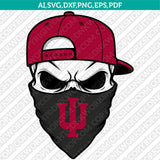 Indiana Hoosiers SVG Bundle | NCAA College Vector Cricut