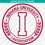 Indiana Hoosiers SVG Bundle | NCAA College Vector Cricut