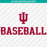 Indiana Hoosiers SVG Bundle | NCAA College Vector Cricut