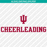 Indiana Hoosiers SVG Bundle | NCAA College Vector Cricut