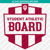 Indiana Hoosiers SVG Bundle | NCAA College Vector Cricut