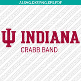 Indiana Hoosiers SVG Bundle | NCAA College Vector Cricut