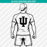 Indiana Hoosiers SVG Bundle | NCAA College Vector Cricut