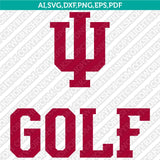 Indiana Hoosiers SVG Bundle | NCAA College Vector Cricut