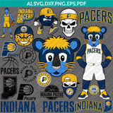 Indiana Pacers SVG Bundle – NBA Basketball Logo