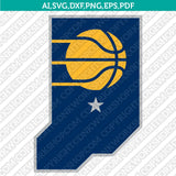 Indiana Pacers SVG Bundle – NBA Basketball Logo