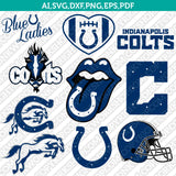 Indianapolis Colts SVG Bundle – NFL Football Logo Vector Cricut