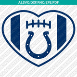 Indianapolis Colts SVG Bundle – NFL Football Logo Vector Cricut