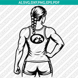 Iowa Hawkeyes Logo SVG Bundle | NCAA College Vector Cricut