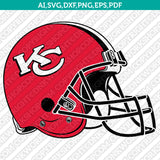 Kansas City Chiefs SVG Bundle – NFL Football Logo Vector Cricut