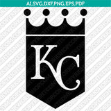 Kansas City Royals SVG Bundle – MLB Baseball Logo Vector Cricut
