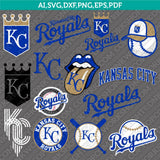 Kansas City Royals SVG Bundle – MLB Baseball Logo Vector Cricut