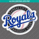 Kansas City Royals SVG Bundle – MLB Baseball Logo Vector Cricut