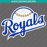Kansas City Royals SVG Bundle – MLB Baseball Logo Vector Cricut