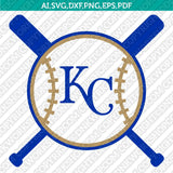 Kansas City Royals SVG Bundle – MLB Baseball Logo Vector Cricut