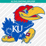 Kansas Jayhawks Logo SVG Bundle | NCAA College Vector Cricut