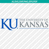 Kansas Jayhawks Logo SVG Bundle | NCAA College Vector Cricut