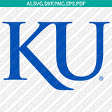 Kansas Jayhawks Logo SVG Bundle | NCAA College Vector Cricut