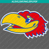 Kansas Jayhawks Logo SVG Bundle | NCAA College Vector Cricut