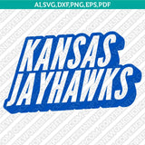 Kansas Jayhawks Logo SVG Bundle | NCAA College Vector Cricut