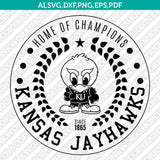 Kansas Jayhawks Logo SVG Bundle | NCAA College Vector Cricut
