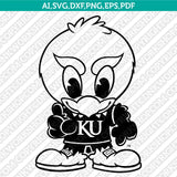 Kansas Jayhawks Logo SVG Bundle | NCAA College Vector Cricut