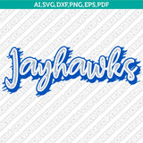 Kansas Jayhawks Logo SVG Bundle | NCAA College Vector Cricut