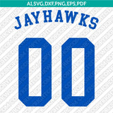Kansas Jayhawks Logo SVG Bundle | NCAA College Vector Cricut