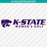Kansas State Wildcats Logo SVG Bundle | NCAA College Vector Cricut