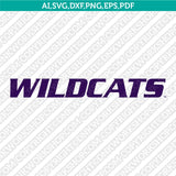 Kansas State Wildcats Logo SVG Bundle | NCAA College Vector Cricut