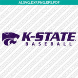 Kansas State Wildcats Logo SVG Bundle | NCAA College Vector Cricut