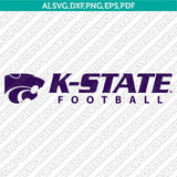 Kansas State Wildcats Logo SVG Bundle | NCAA College Vector Cricut