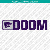 Kansas State Wildcats Logo SVG Bundle | NCAA College Vector Cricut