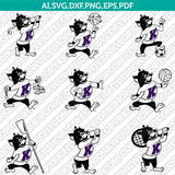 Kansas State Wildcats Logo SVG Bundle | NCAA College Vector Cricut