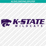 Kansas State Wildcats Logo SVG Bundle | NCAA College Vector Cricut
