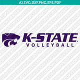 Kansas State Wildcats Logo SVG Bundle | NCAA College Vector Cricut
