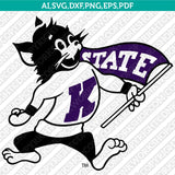 Kansas State Wildcats Logo SVG Bundle | NCAA College Vector Cricut