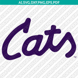 Kansas State Wildcats Logo SVG Bundle | NCAA College Vector Cricut
