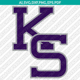 Kansas State Wildcats Logo SVG Bundle | NCAA College Vector Cricut