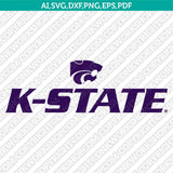 Kansas State Wildcats Logo SVG Bundle | NCAA College Vector Cricut