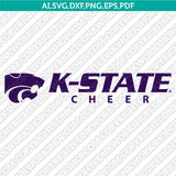 Kansas State Wildcats Logo SVG Bundle | NCAA College Vector Cricut