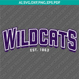 Kansas State Wildcats Logo SVG Bundle | NCAA College Vector Cricut