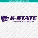 Kansas State Wildcats Logo SVG Bundle | NCAA College Vector Cricut