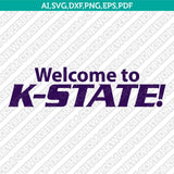 Kansas State Wildcats Logo SVG Bundle | NCAA College Vector Cricut